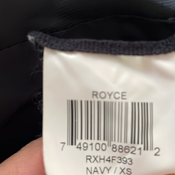 BCBGMaxAzria Royce Double Breasted Military Jacket Navy Size XS - Picture 8 of 8